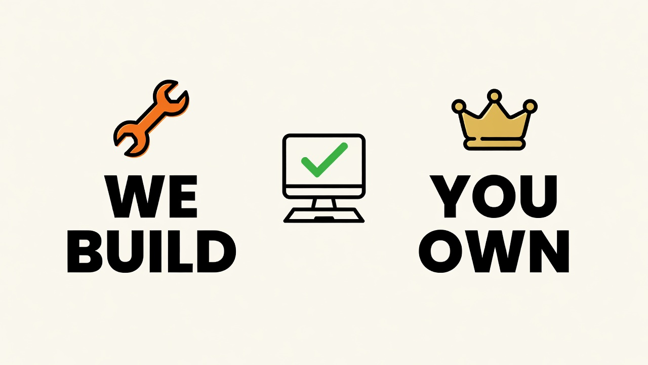We build. You own.
